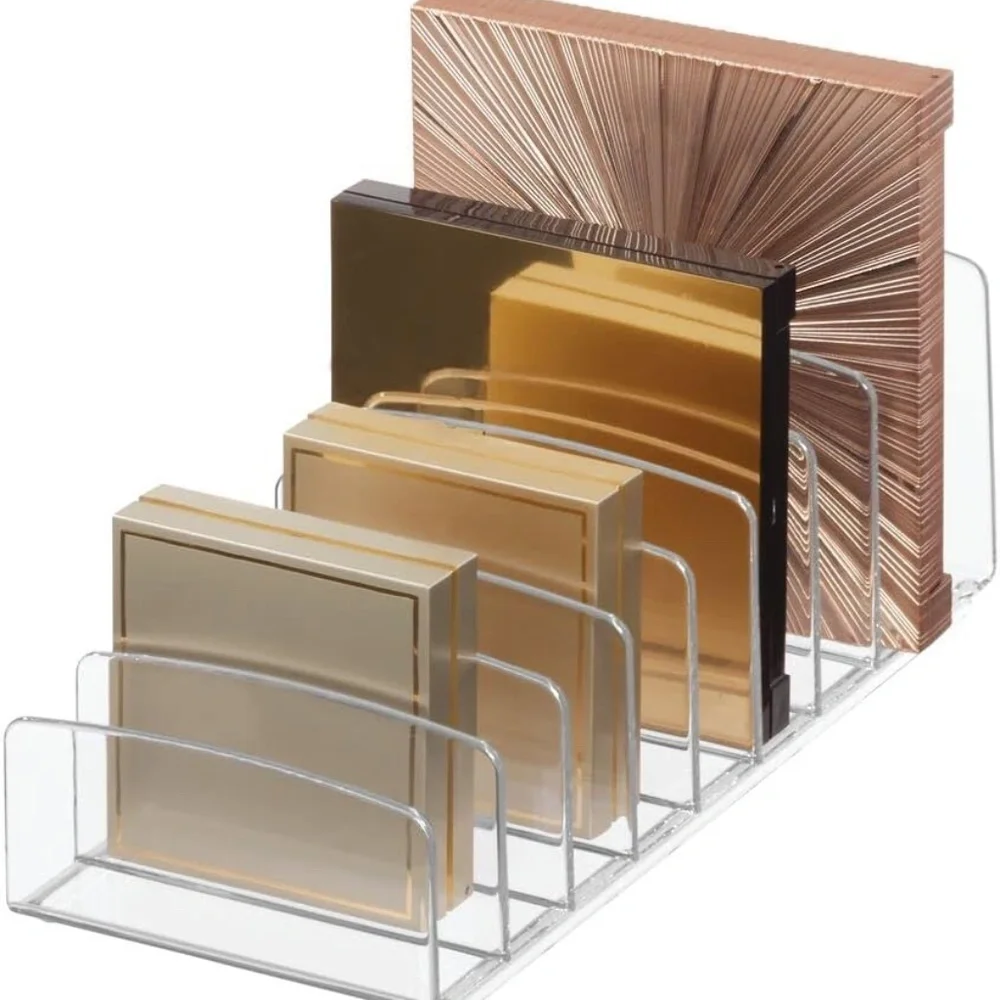 acrylic 9-slot acrylic palette holder
